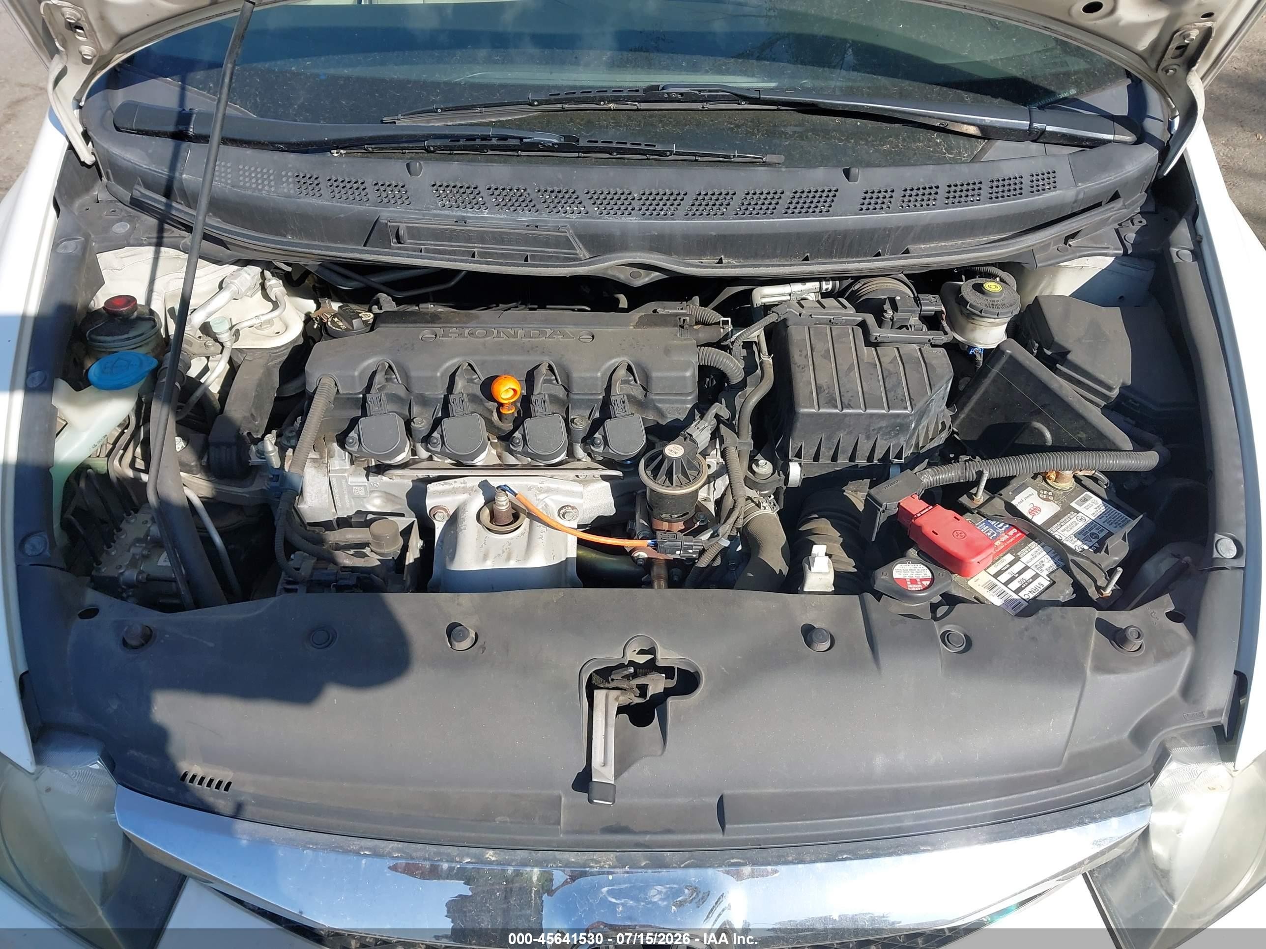 2010 Honda Civic Lx White vin: 2HGFA1F5XAH583630