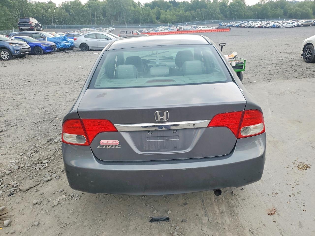 2011 Honda Civic Lx Серый vin: 2HGFA1F5XBH300290