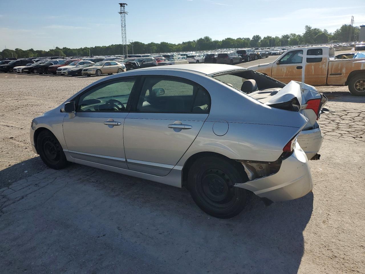 2011 Honda Civic Lx Silver vin: 2HGFA1F5XBH301536