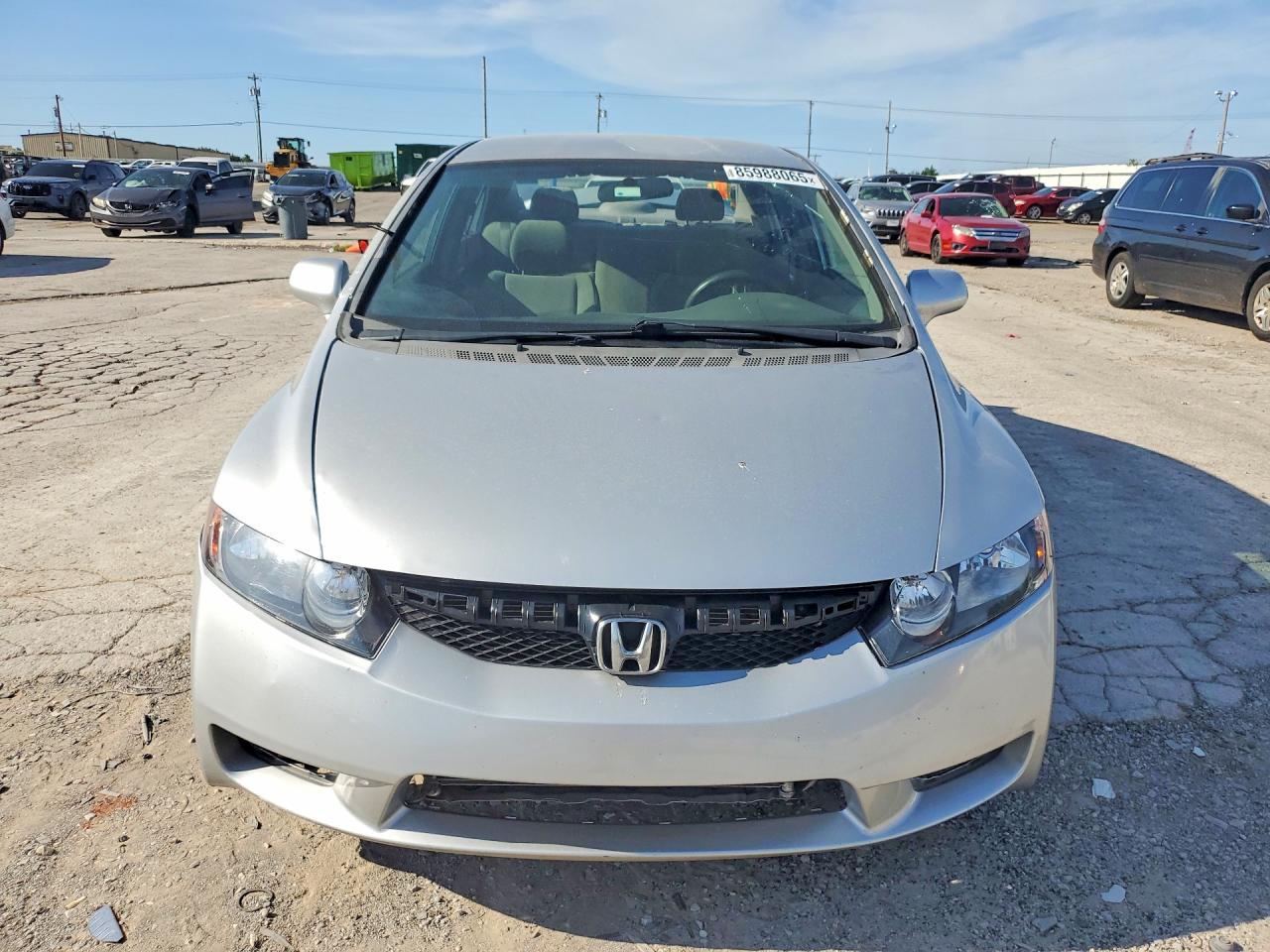 2011 Honda Civic Lx Silver vin: 2HGFA1F5XBH301536