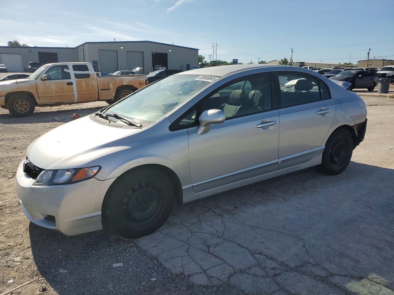 2011 Honda Civic Lx Silver vin: 2HGFA1F5XBH301536