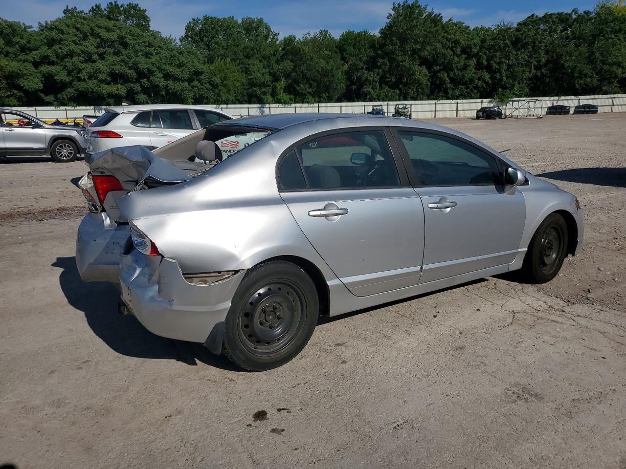 2011 Honda Civic Lx Silver vin: 2HGFA1F5XBH301536