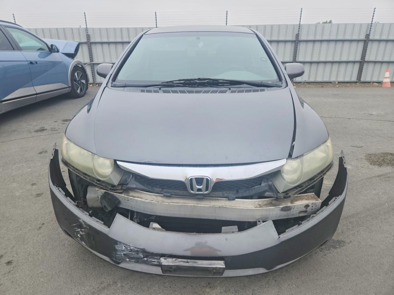 2011 Honda Civic Lx Charcoal vin: 2HGFA1F5XBH304758