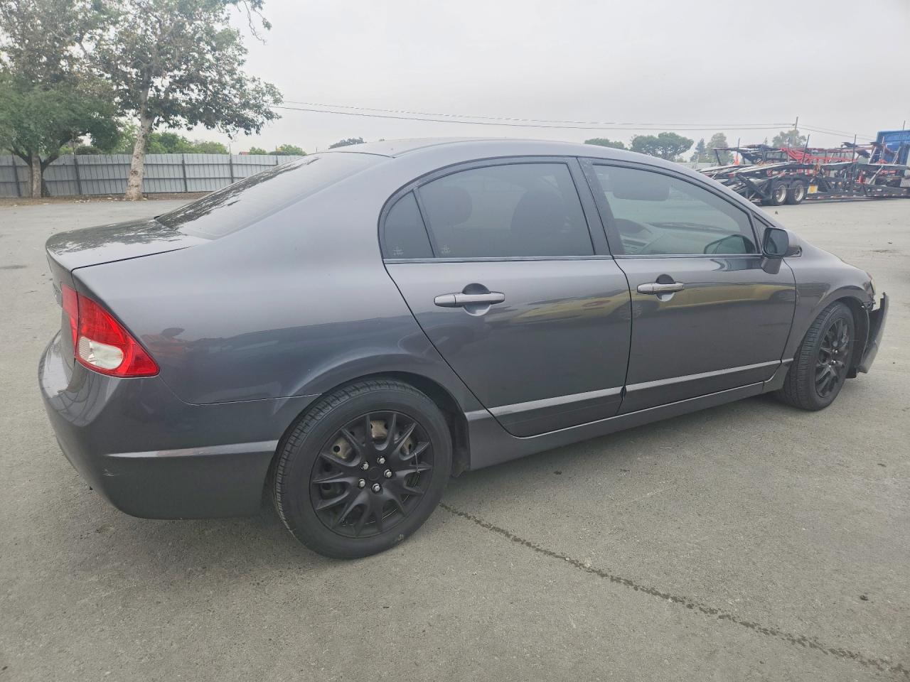 2011 Honda Civic Lx Charcoal vin: 2HGFA1F5XBH304758