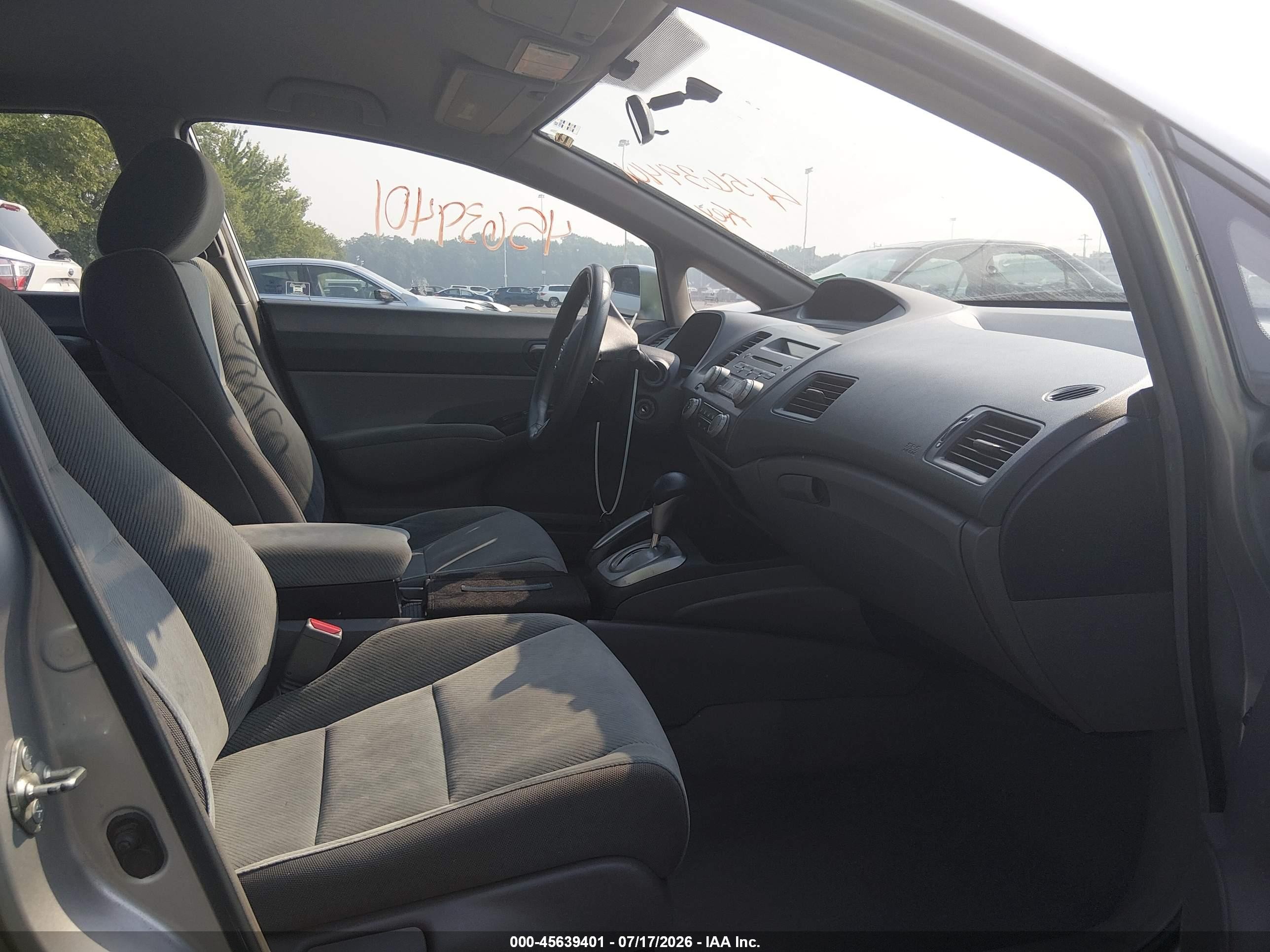 2011 Honda Civic Lx Gray vin: 2HGFA1F5XBH307109