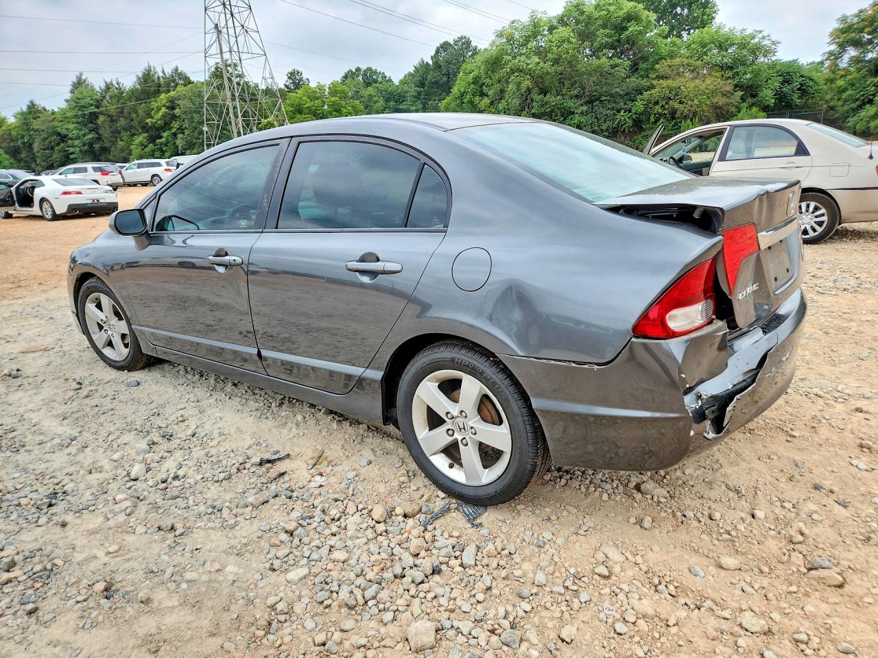 2011 Honda Civic Lx Серый vin: 2HGFA1F5XBH511814