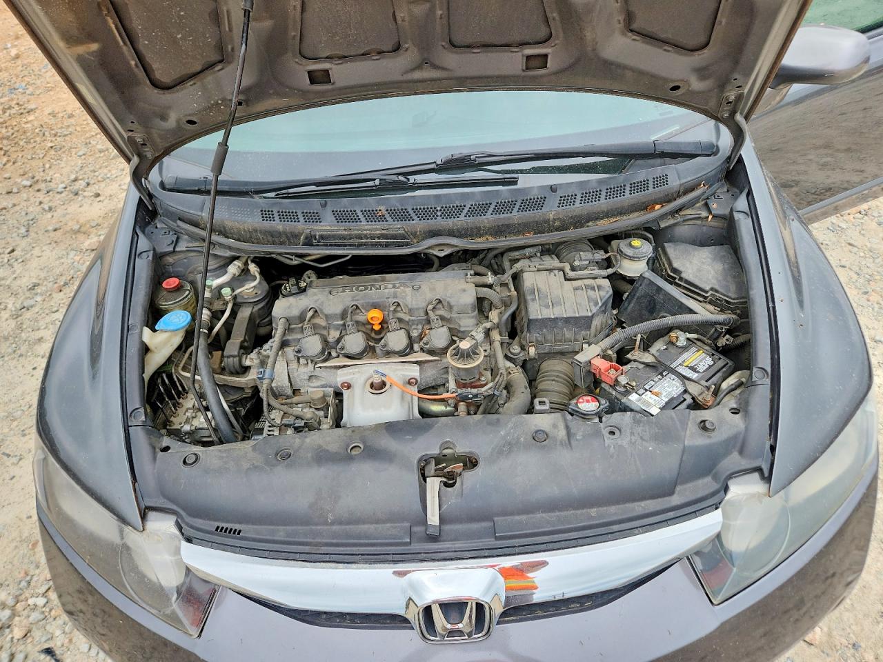 2011 Honda Civic Lx Серый vin: 2HGFA1F5XBH511814