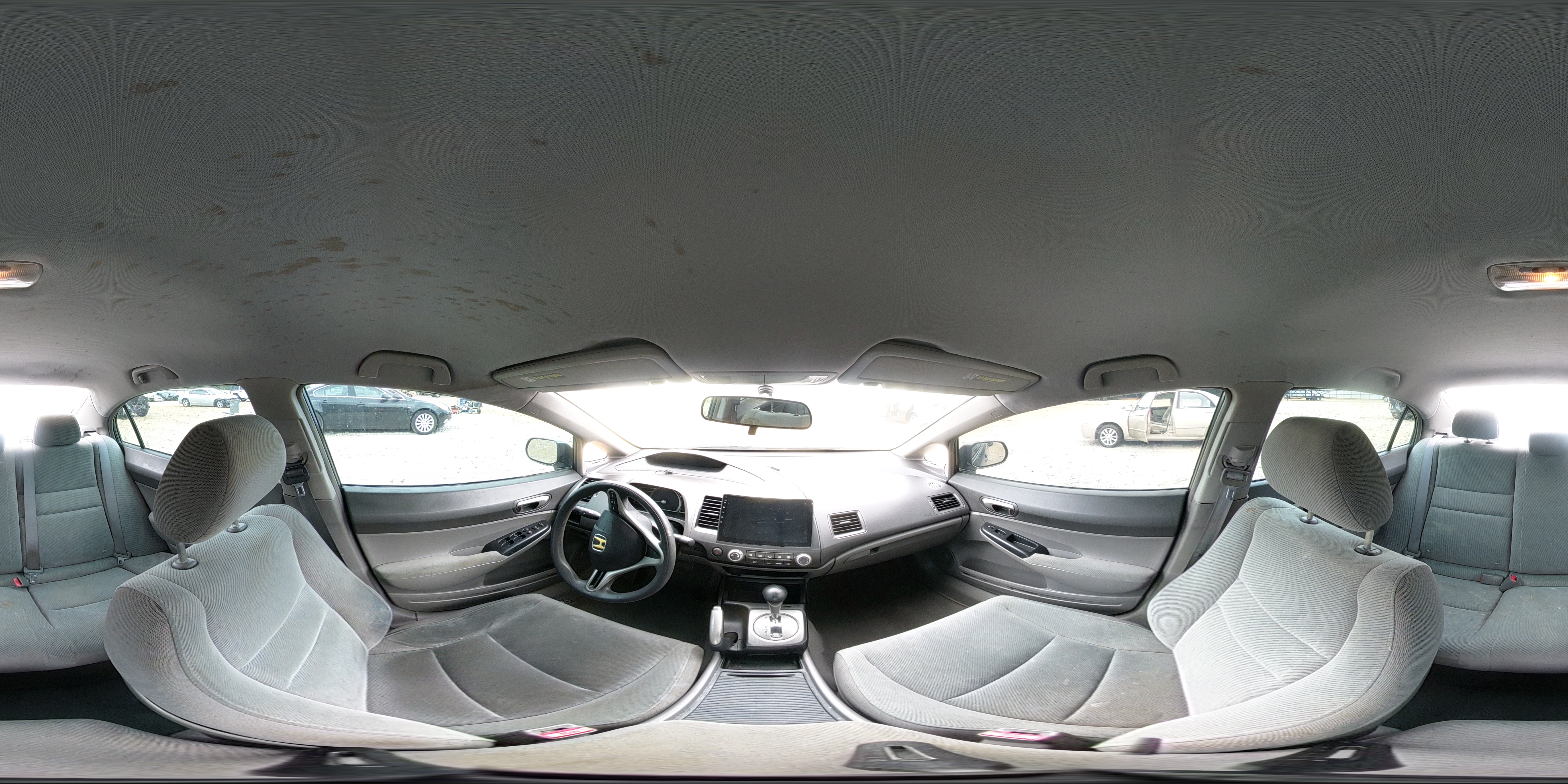 2011 Honda Civic Lx Серый vin: 2HGFA1F5XBH511814
