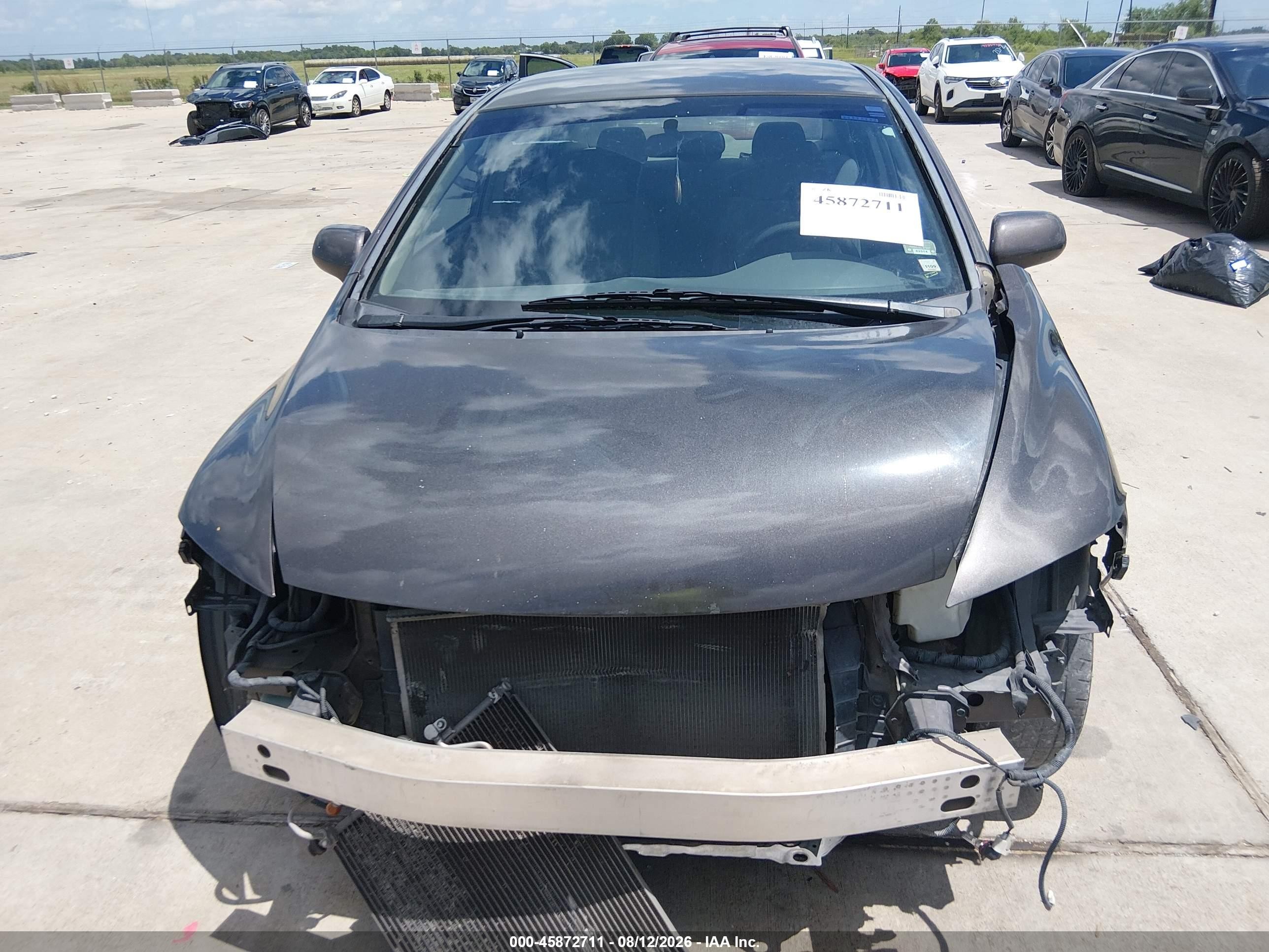 2011 Honda Civic Lx Gray vin: 2HGFA1F5XBH524143