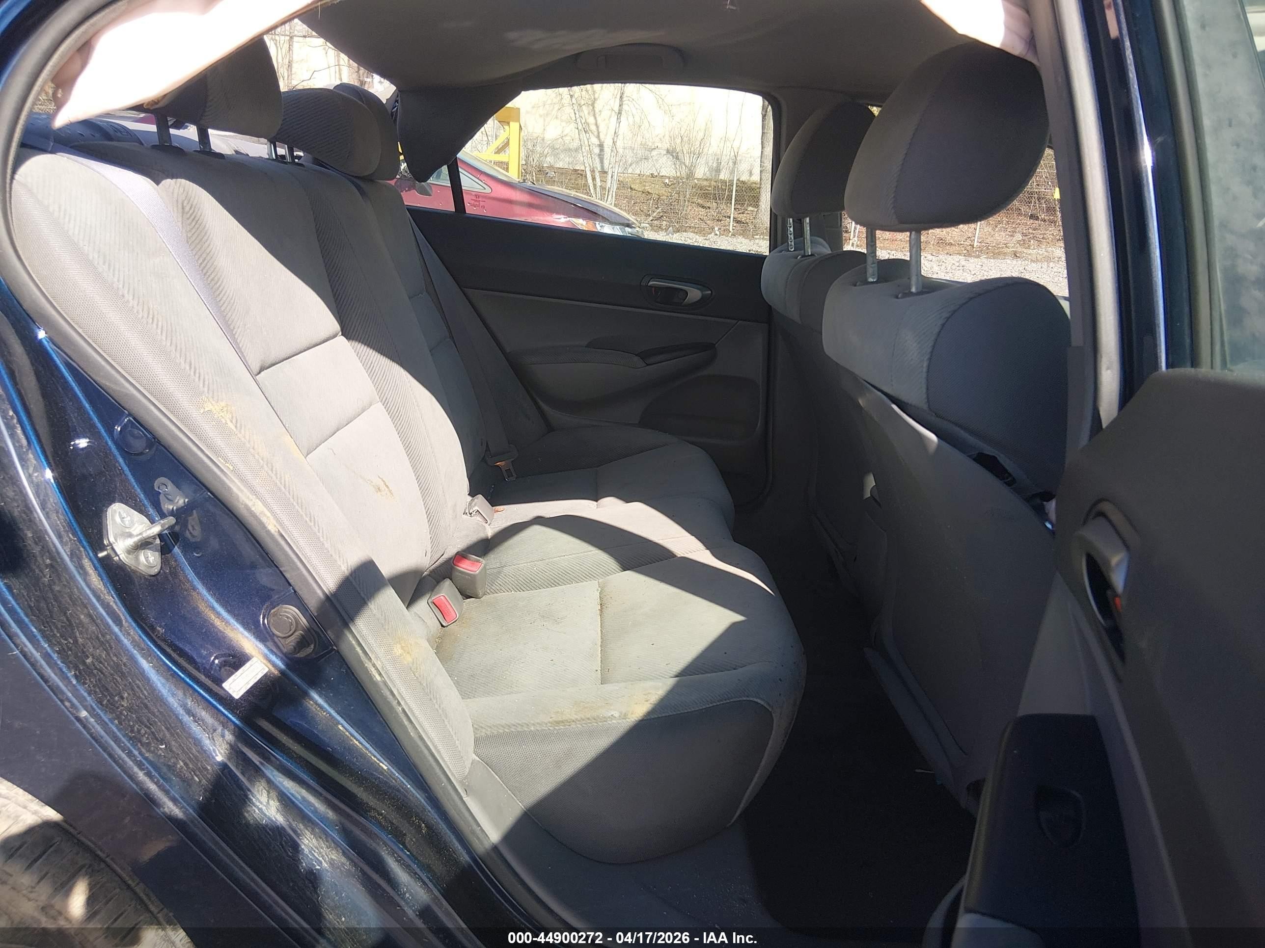 2011 Honda Civic Lx Blue vin: 2HGFA1F5XBH544912