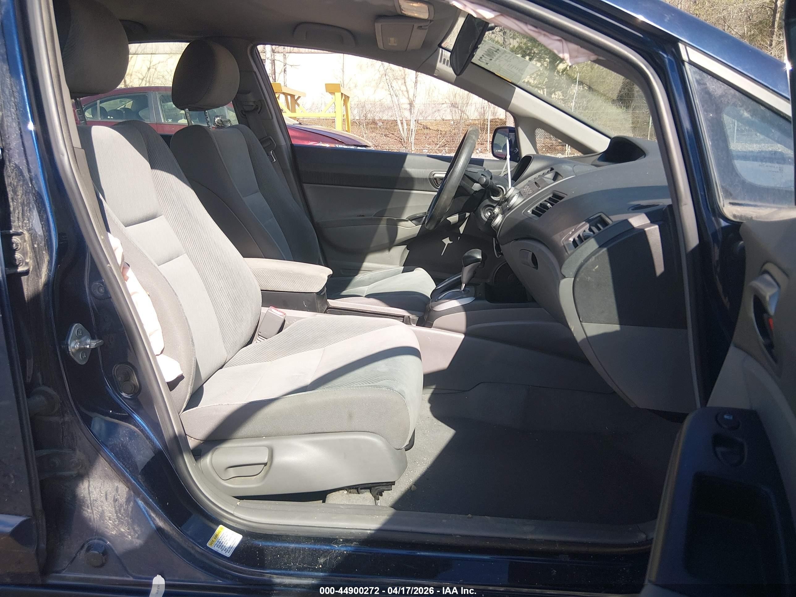 2011 Honda Civic Lx Blue vin: 2HGFA1F5XBH544912