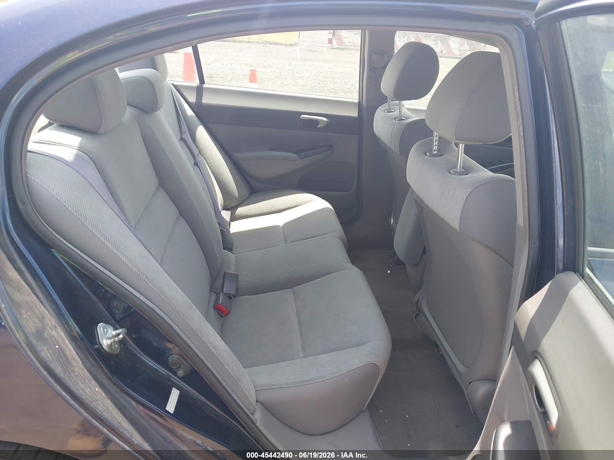 2011 Honda Civic Lx Синий vin: 2HGFA1F5XBH550144