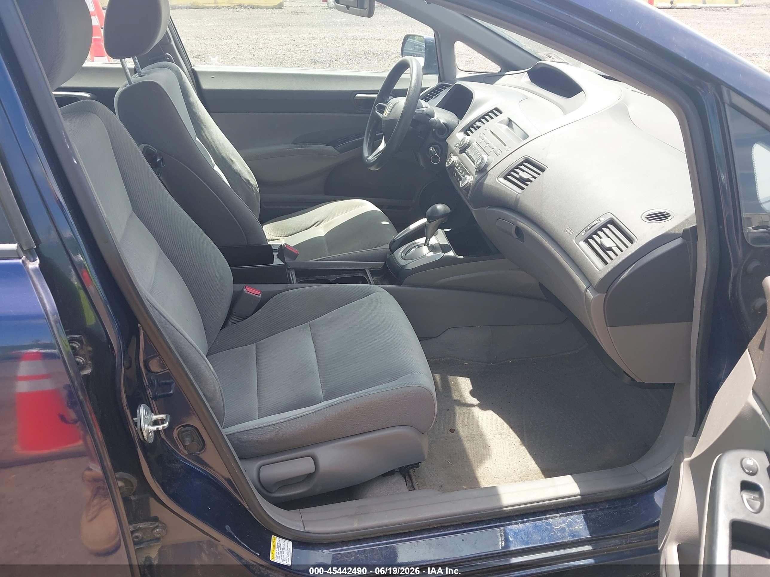 2011 Honda Civic Lx Синий vin: 2HGFA1F5XBH550144