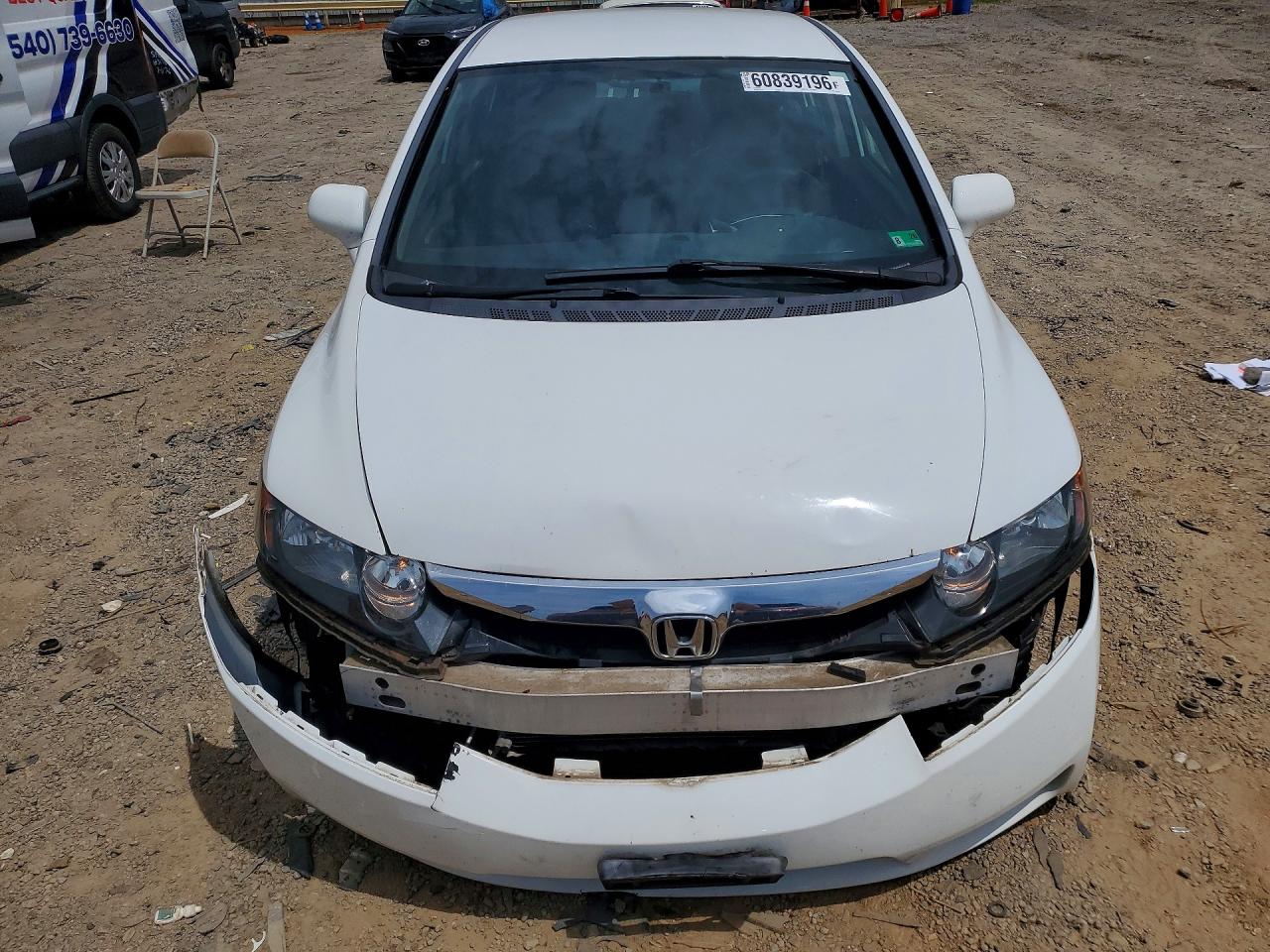 2010 Honda Civic Lx-s White vin: 2HGFA1F60AH556185