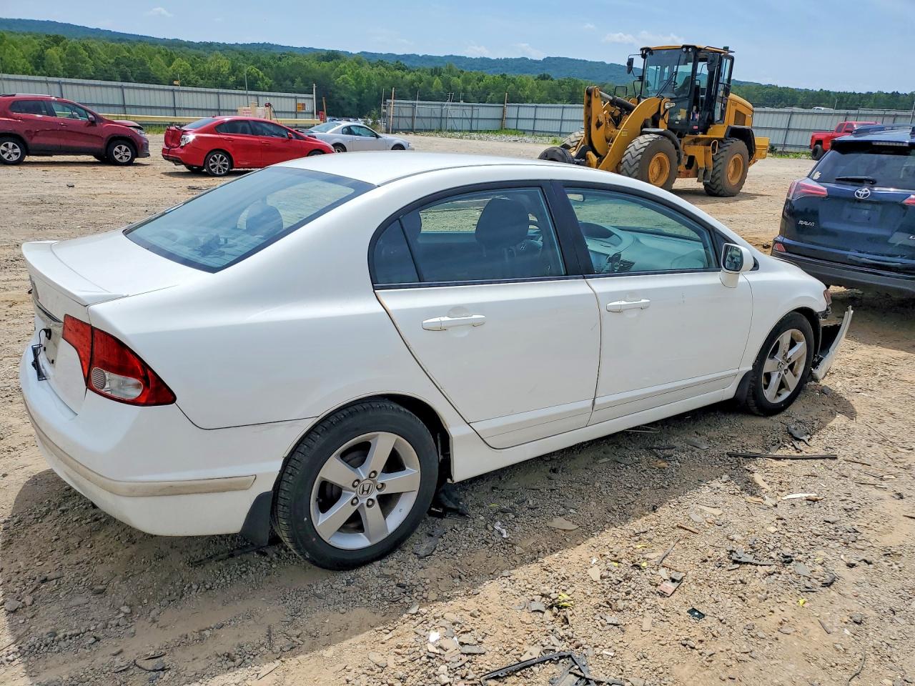 2010 Honda Civic Lx-s White vin: 2HGFA1F60AH556185