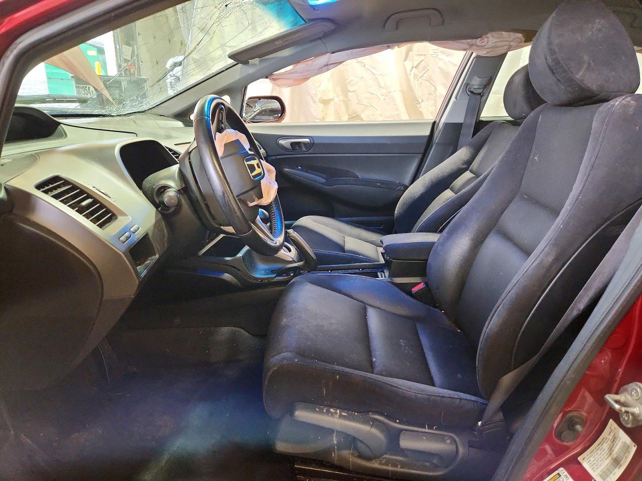 2011 Honda Civic Lx-s Burgundy vin: 2HGFA1F60BH547228