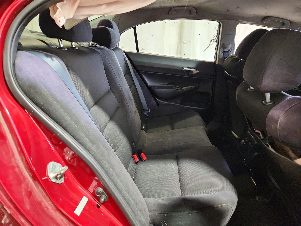 2011 Honda Civic Lx-s Burgundy vin: 2HGFA1F60BH547228