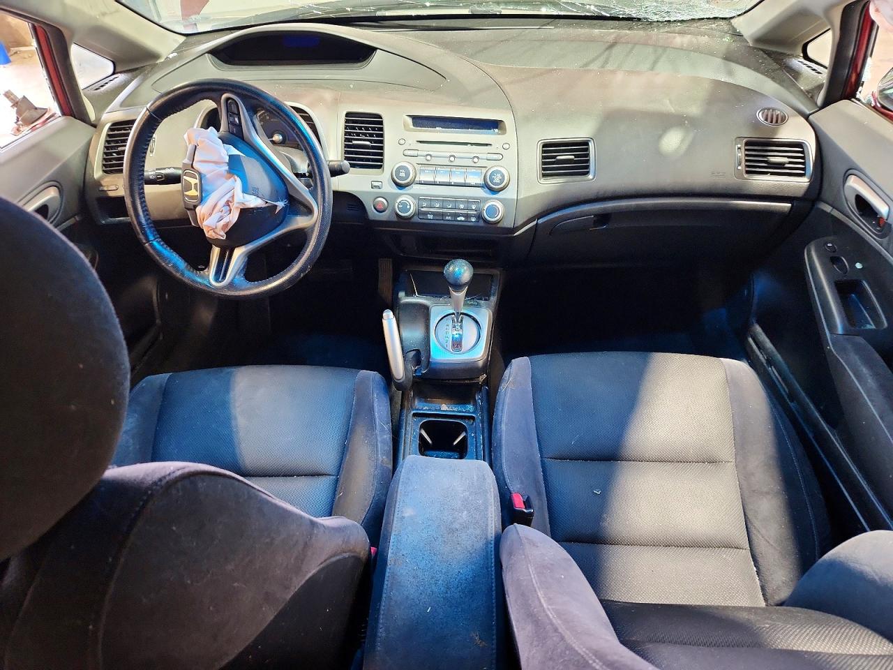 2011 Honda Civic Lx-s Burgundy vin: 2HGFA1F60BH547228