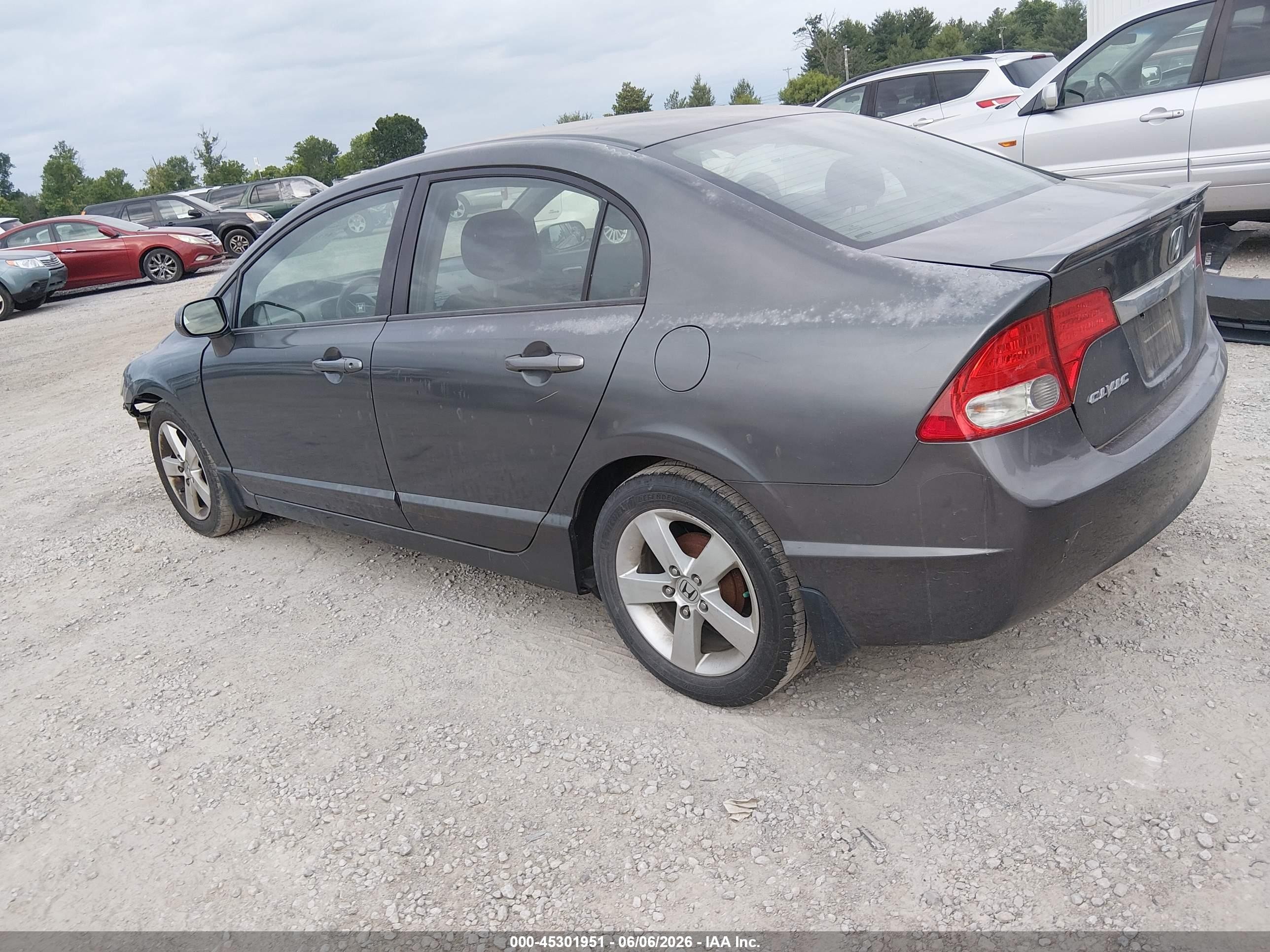 2010 Honda Civic Lx-s Gray vin: 2HGFA1F61AH557569