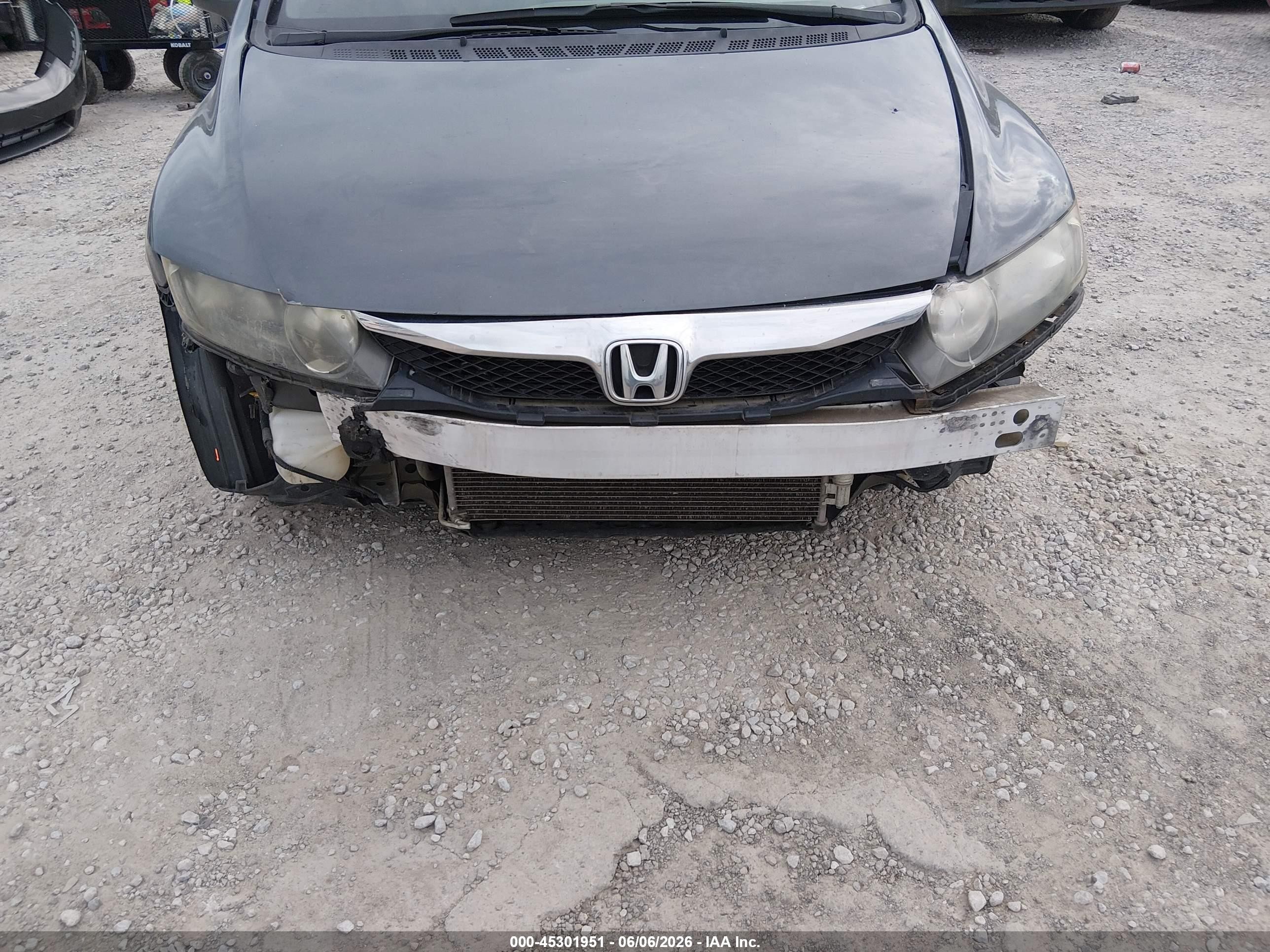 2010 Honda Civic Lx-s Gray vin: 2HGFA1F61AH557569
