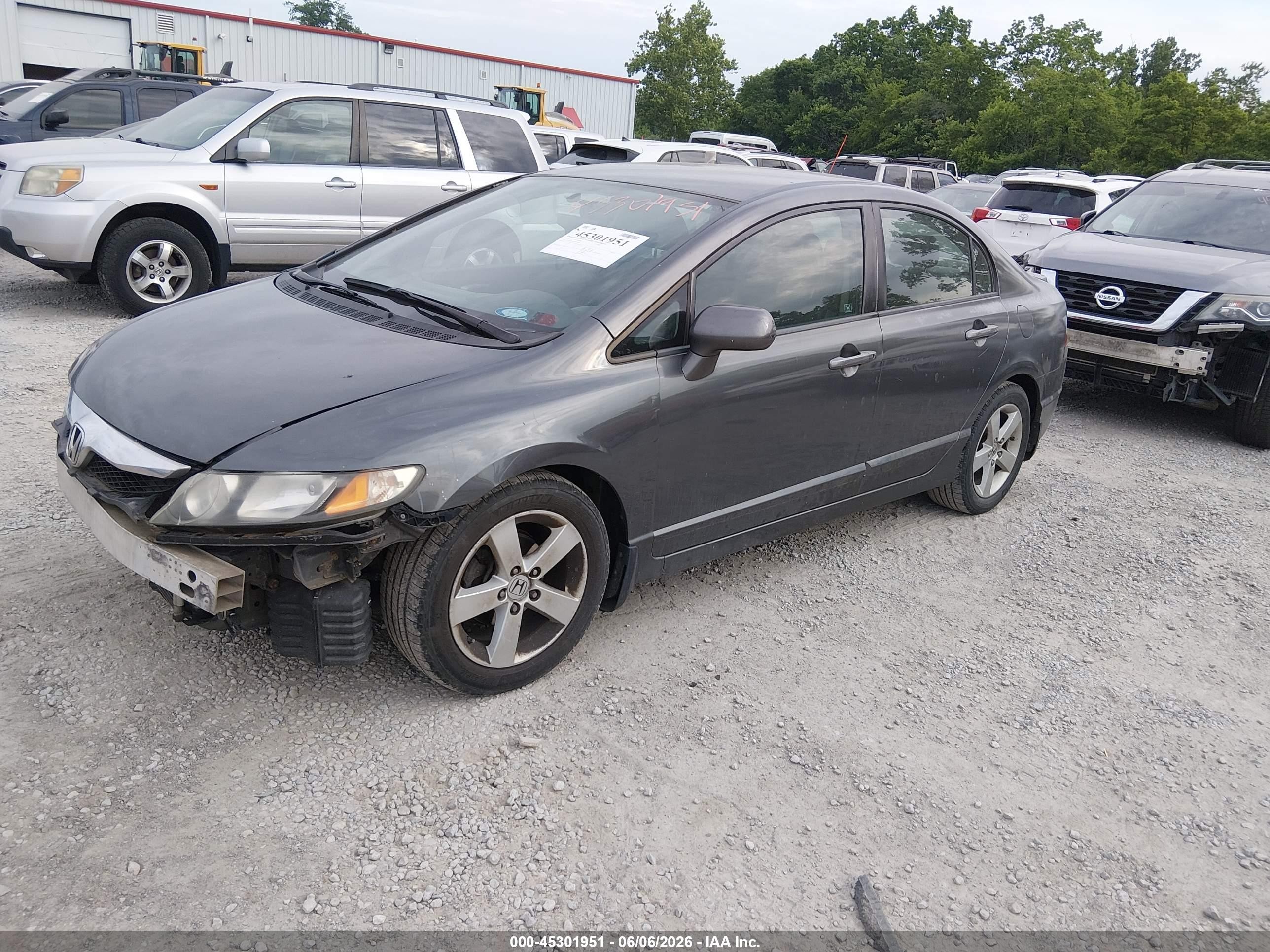 2010 Honda Civic Lx-s Gray vin: 2HGFA1F61AH557569