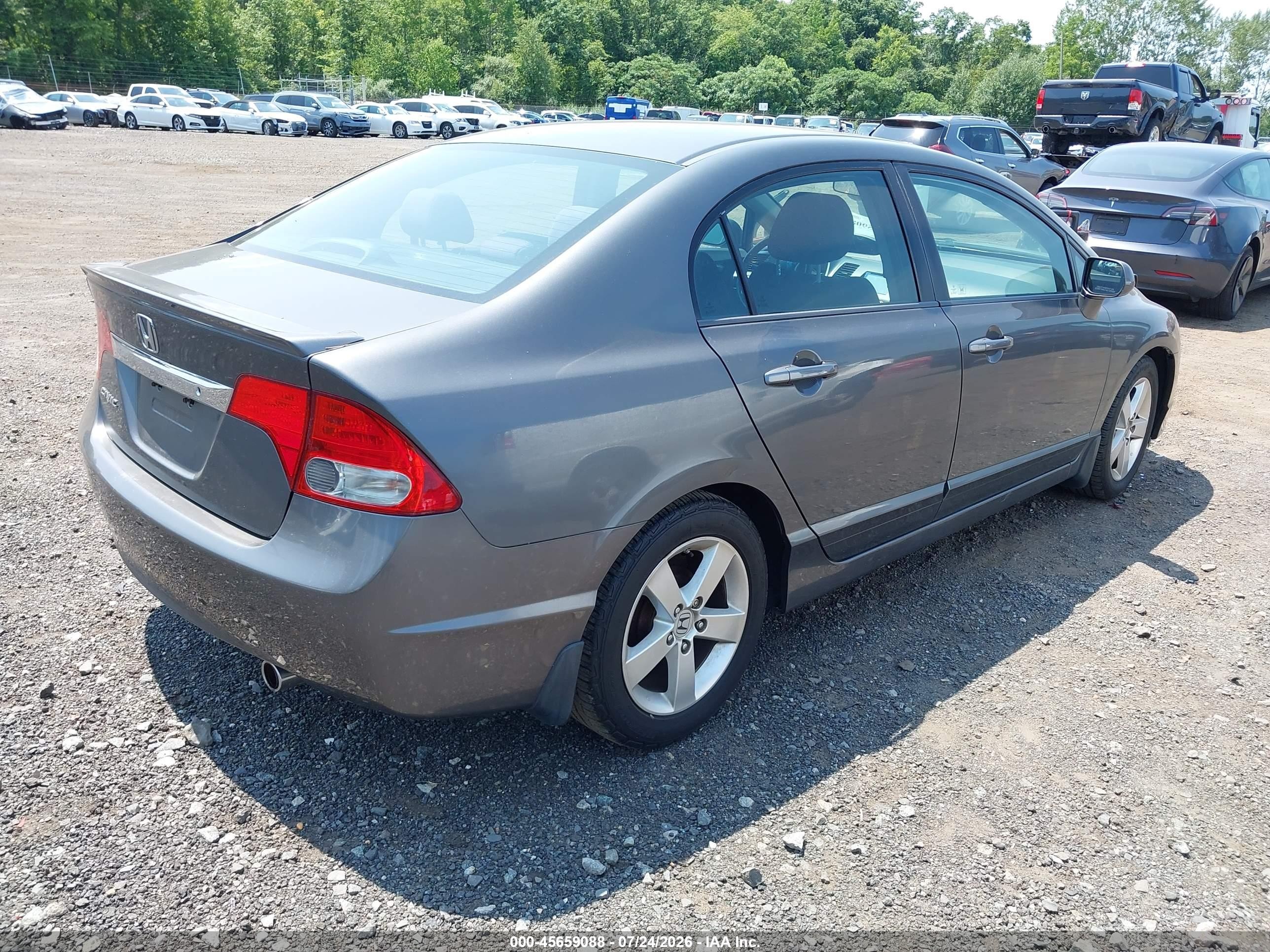 2011 Honda Civic Lx-s Gray vin: 2HGFA1F61BH502914