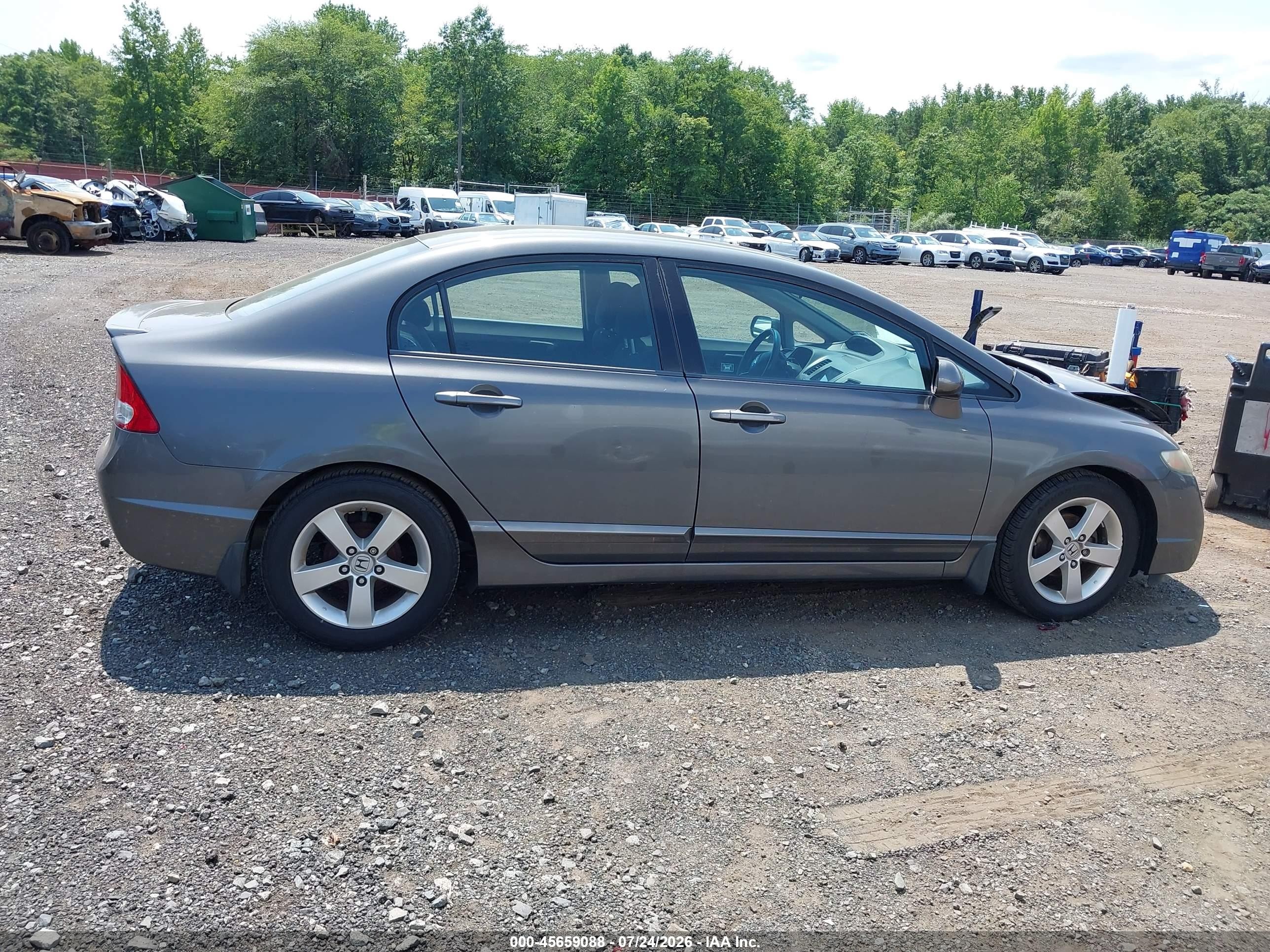 2011 Honda Civic Lx-s Gray vin: 2HGFA1F61BH502914