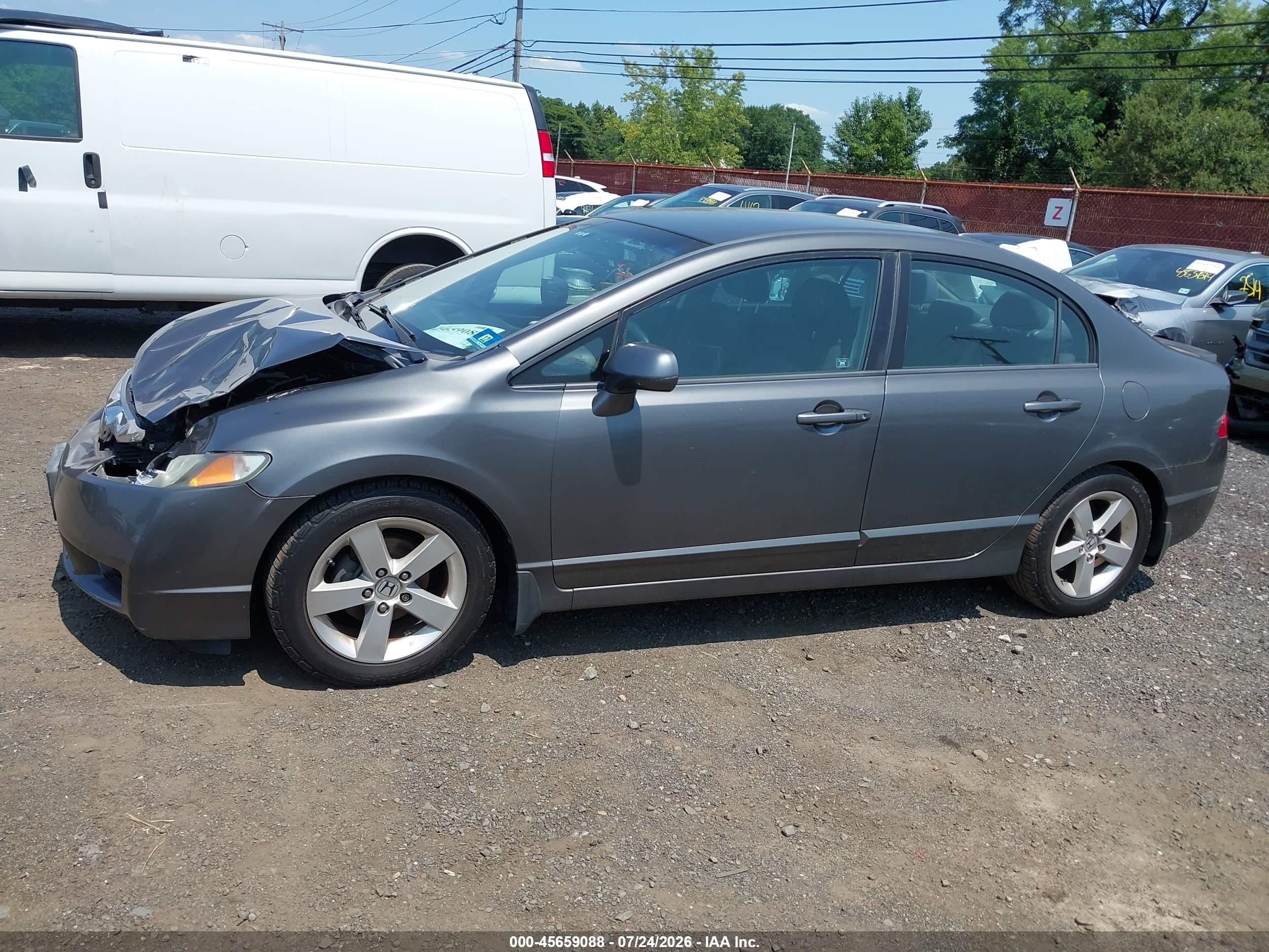 2011 Honda Civic Lx-s Gray vin: 2HGFA1F61BH502914