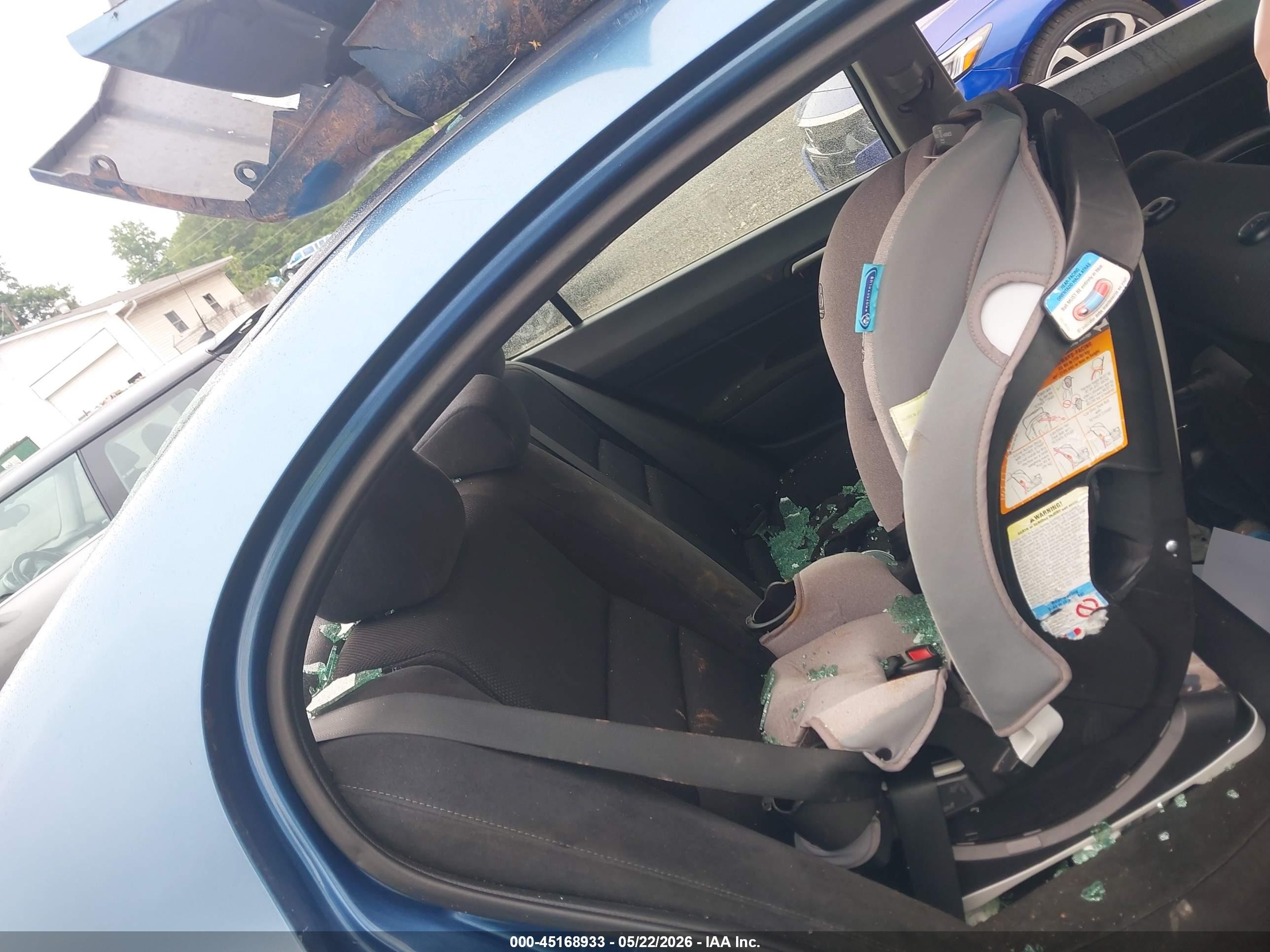 2011 Honda Civic Lx-s Blue vin: 2HGFA1F61BH510236