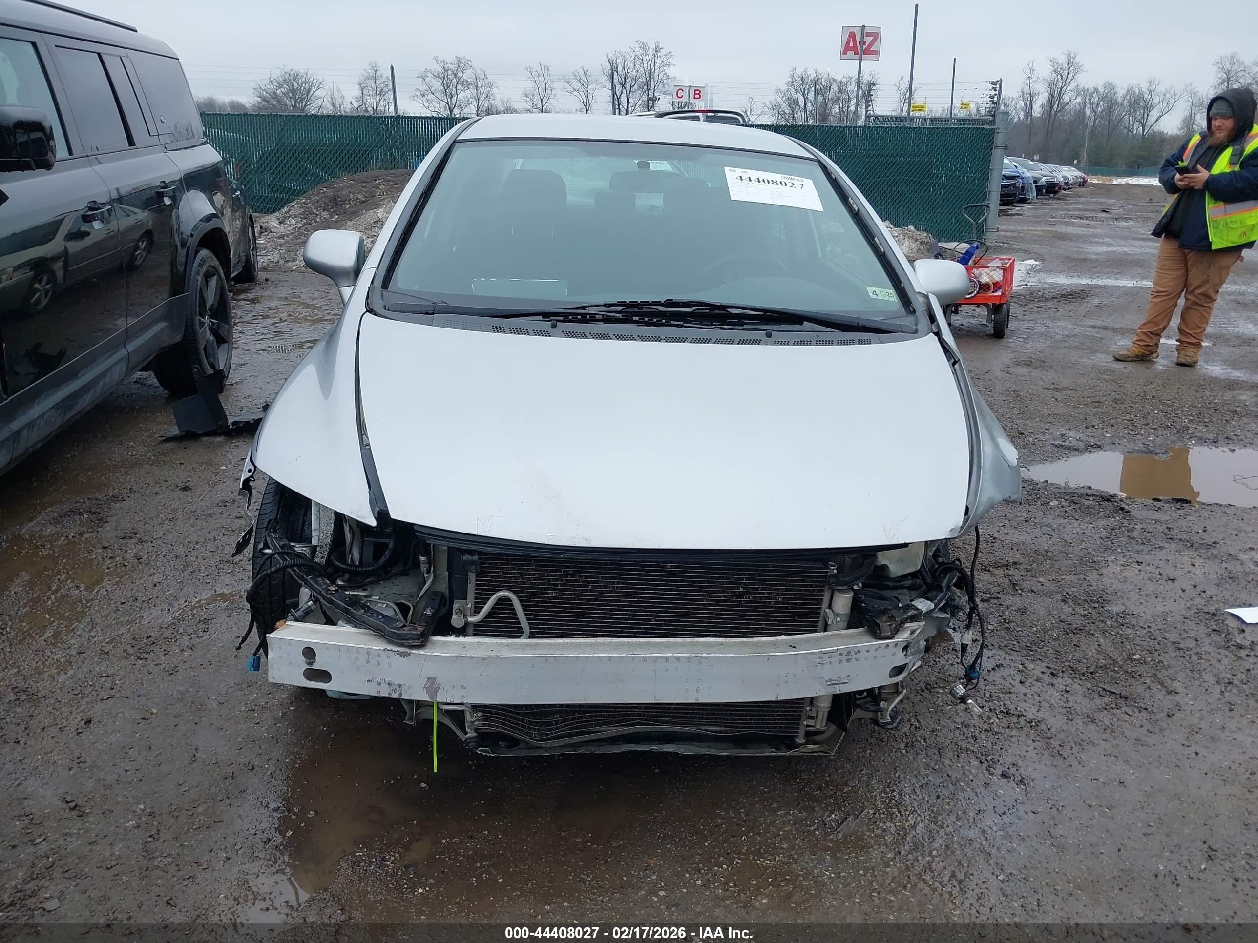 2011 Honda Civic Lx-s Silver vin: 2HGFA1F61BH537422