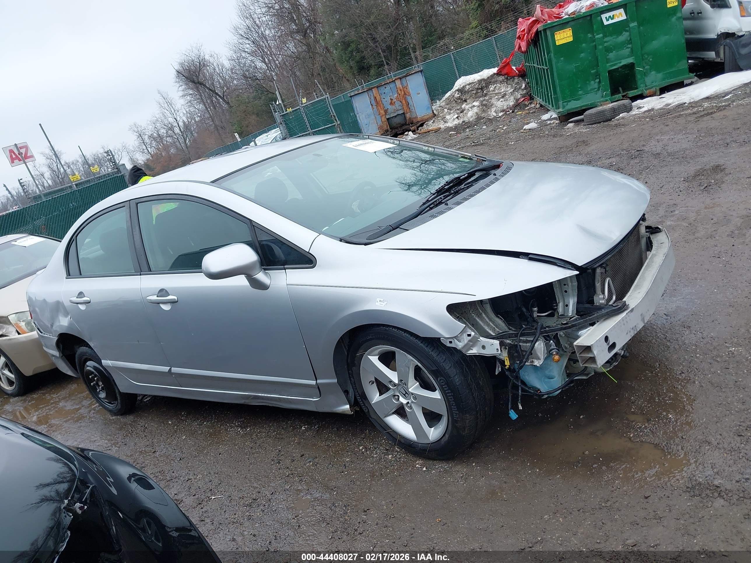 2011 Honda Civic Lx-s Silver vin: 2HGFA1F61BH537422