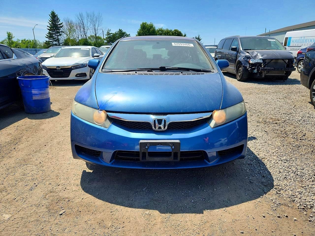 2010 Honda Civic Lx-s Синий vin: 2HGFA1F62AH028034