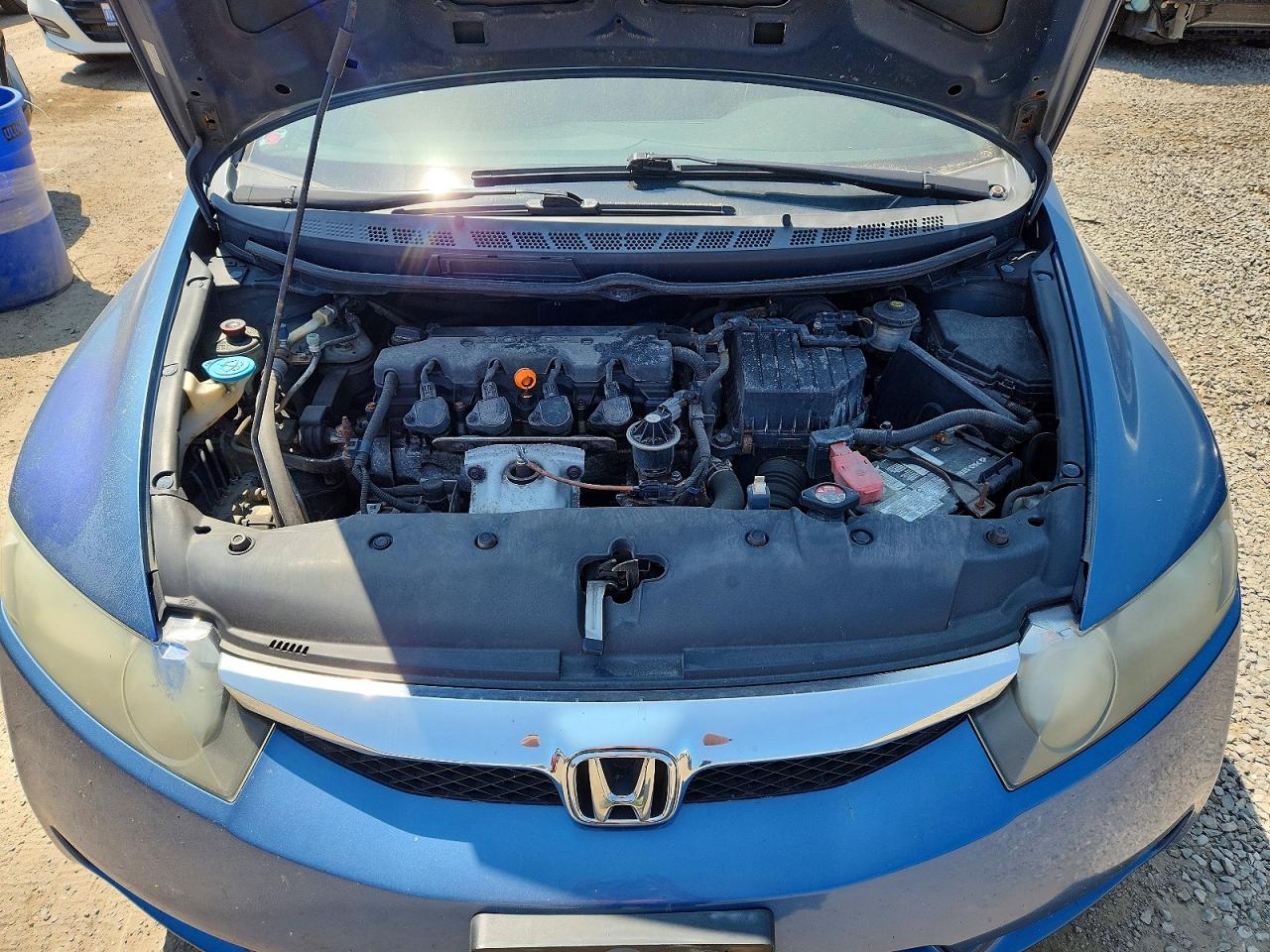 2010 Honda Civic Lx-s Синий vin: 2HGFA1F62AH028034