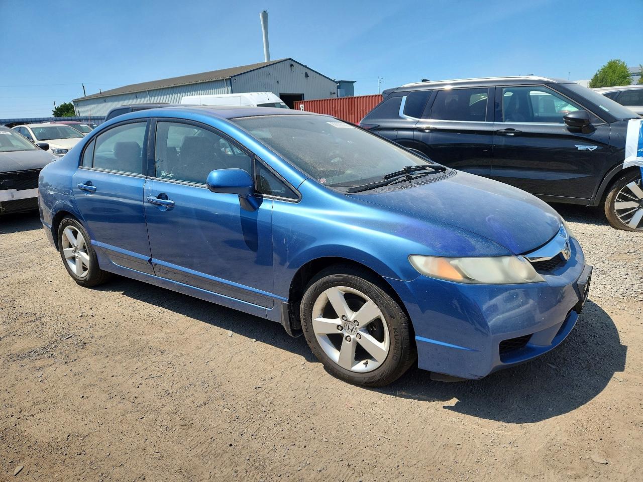 2010 Honda Civic Lx-s Синий vin: 2HGFA1F62AH028034