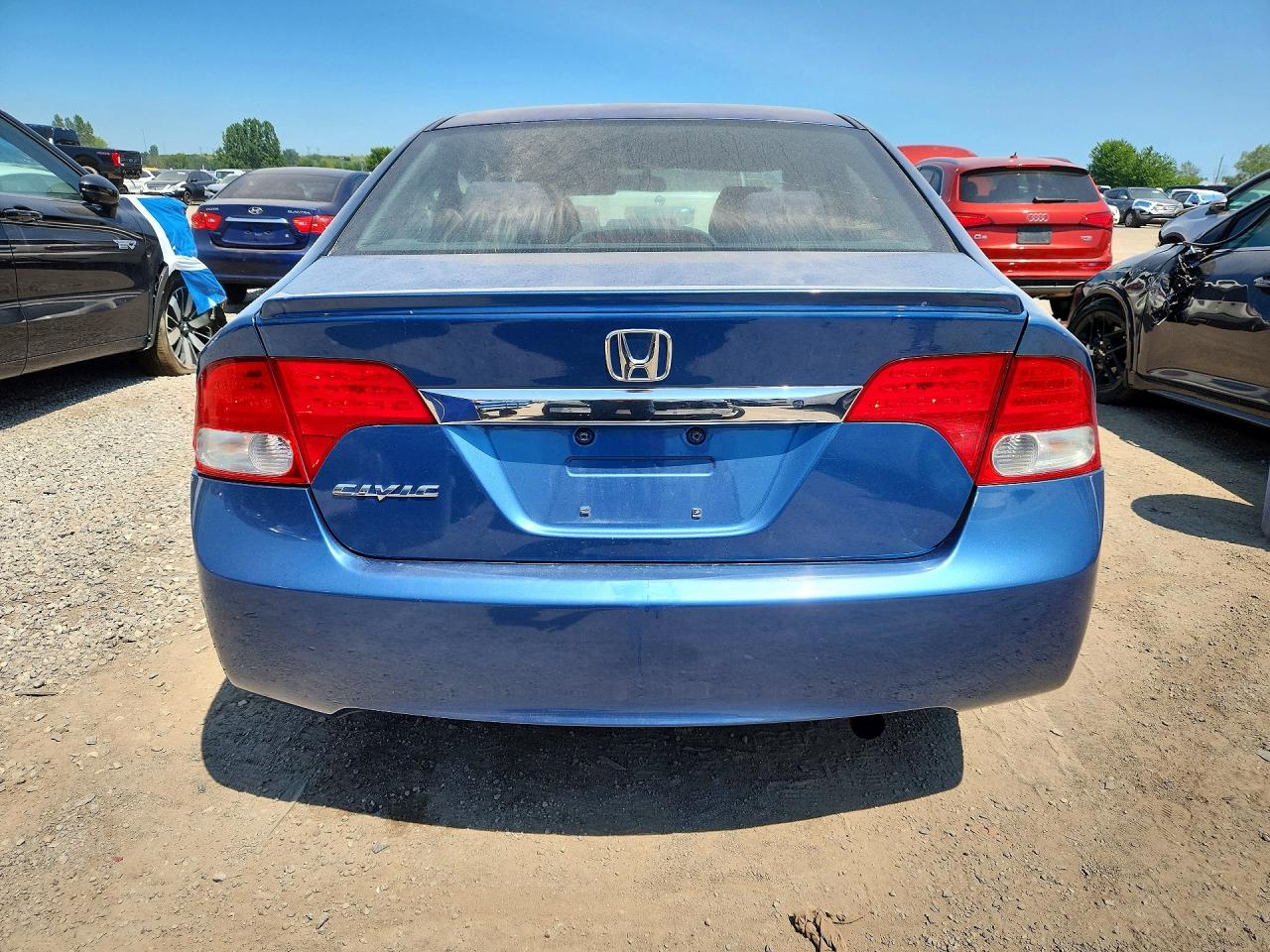 2010 Honda Civic Lx-s Синий vin: 2HGFA1F62AH028034
