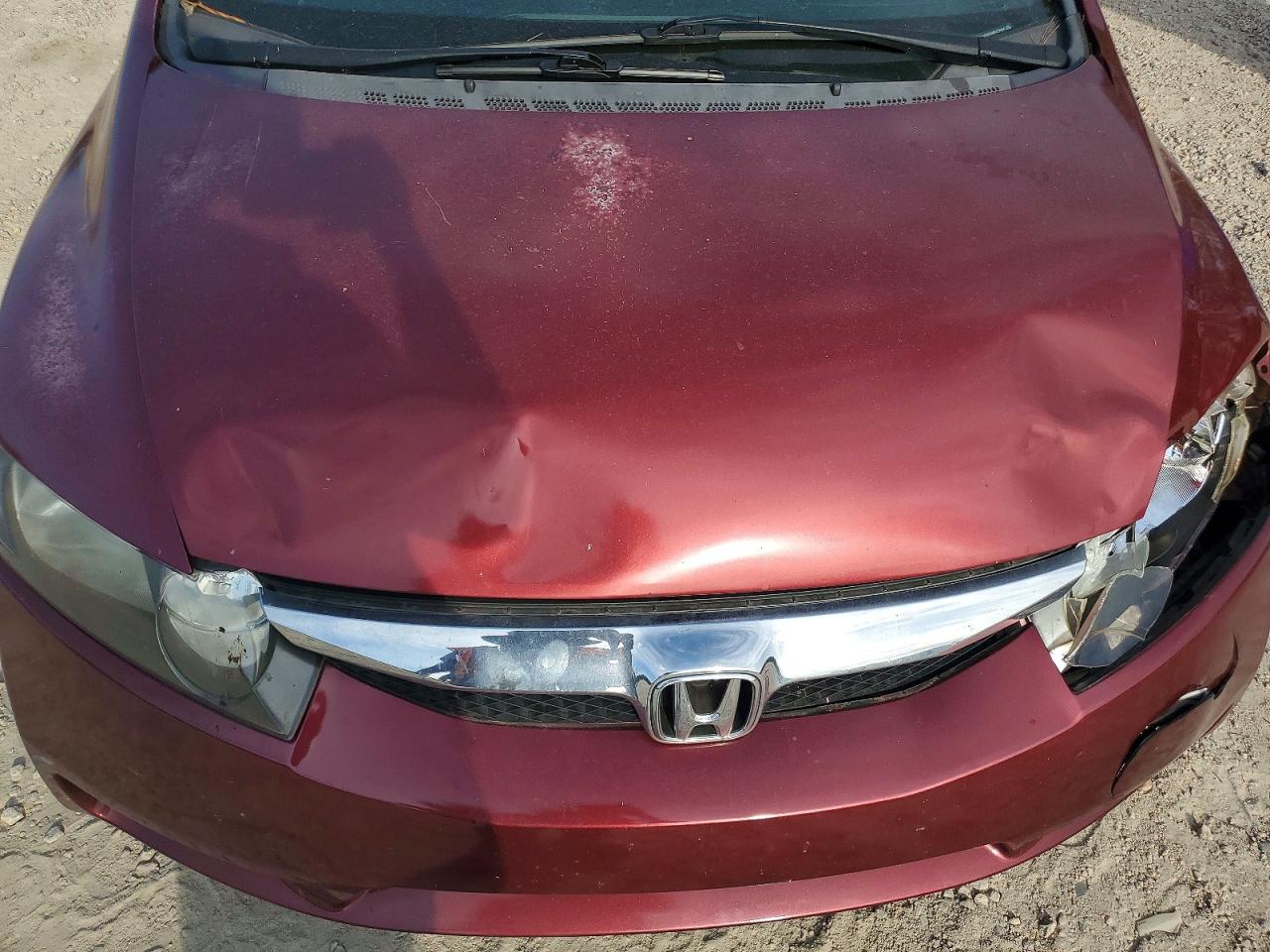 2010 Honda Civic Lx-s Красный vin: 2HGFA1F62AH542949