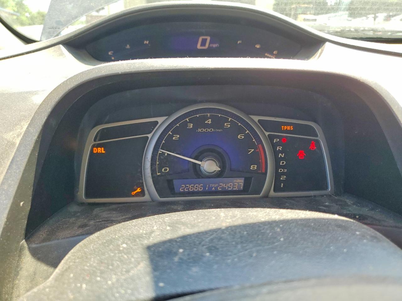 2010 Honda Civic Gray vin: 2HGFA1F62AH558486