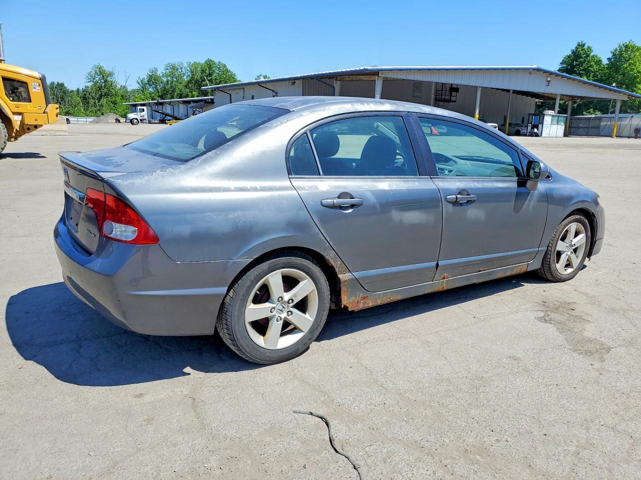 2010 Honda Civic Gray vin: 2HGFA1F62AH558486