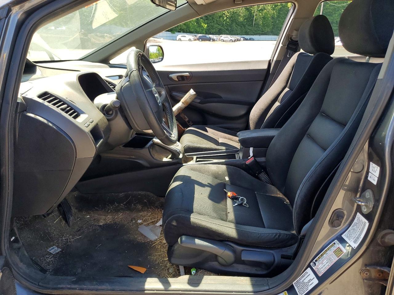 2010 Honda Civic Gray vin: 2HGFA1F62AH558486
