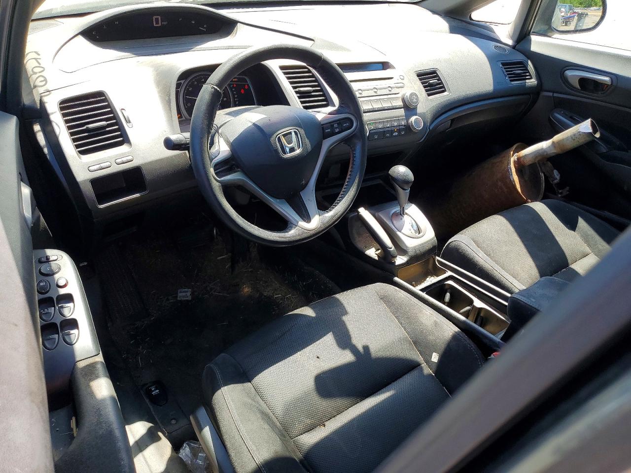 2010 Honda Civic Gray vin: 2HGFA1F62AH558486