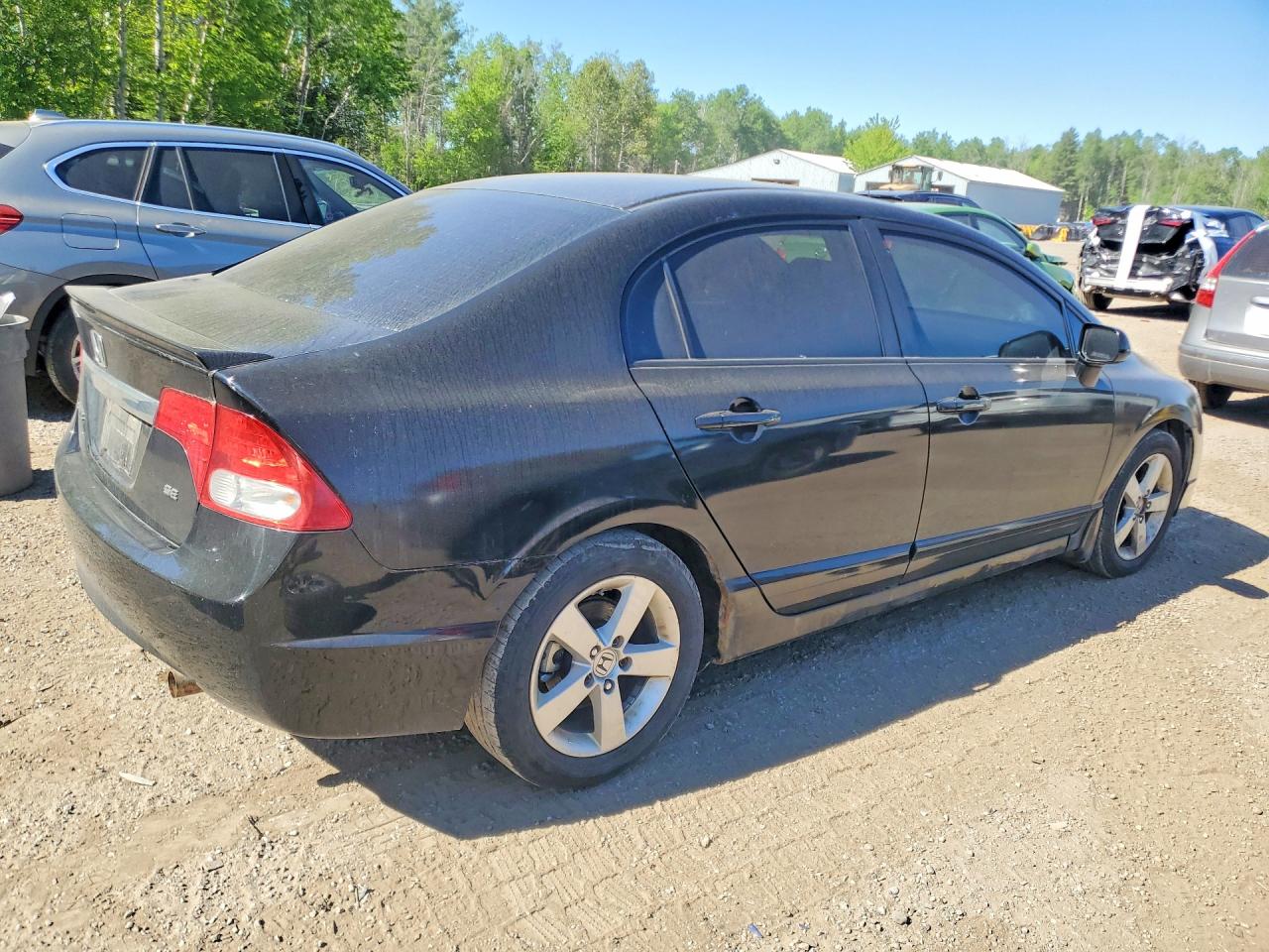 2011 Honda Civic Lx-s Black vin: 2HGFA1F62BH003751