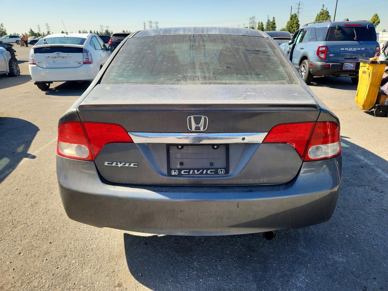 2011 Honda Civic Lx-s Gray vin: 2HGFA1F62BH523609