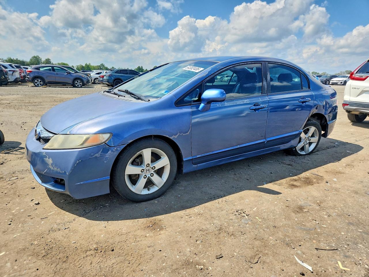 2010 Honda Civic Lx-s Blue vin: 2HGFA1F63AH305693