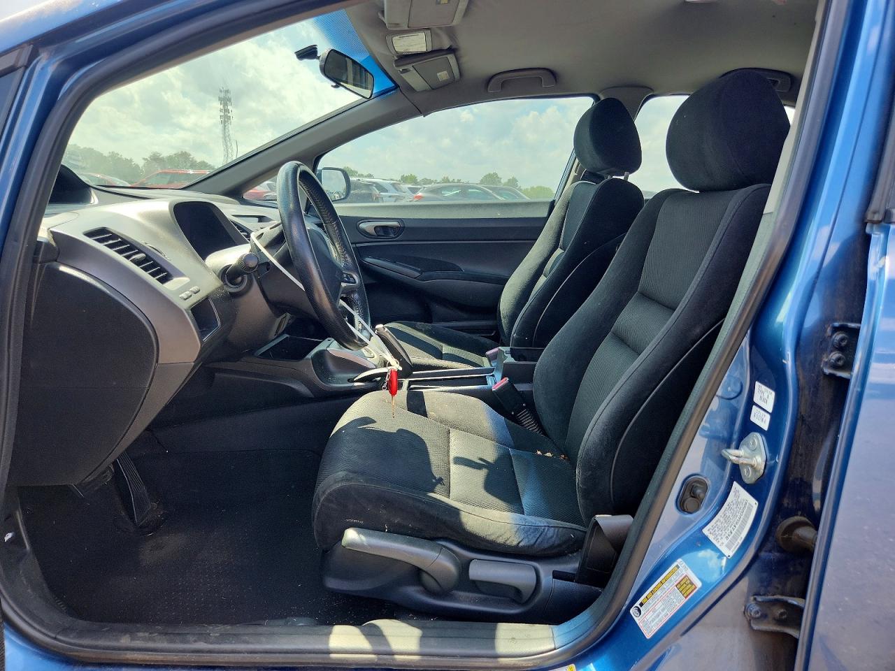 2010 Honda Civic Lx-s Blue vin: 2HGFA1F63AH305693