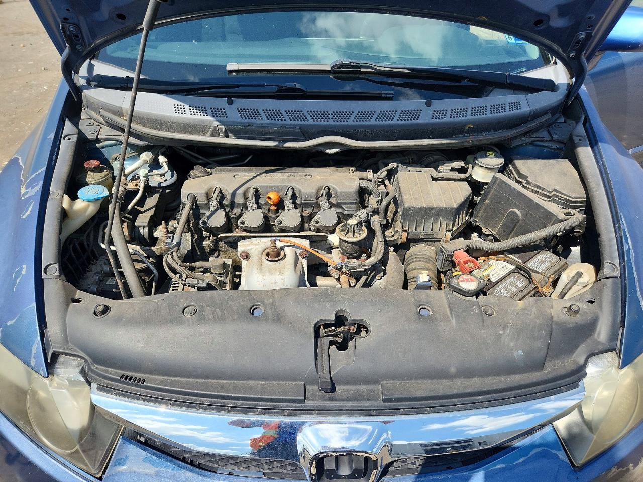 2010 Honda Civic Lx-s Blue vin: 2HGFA1F63AH305693