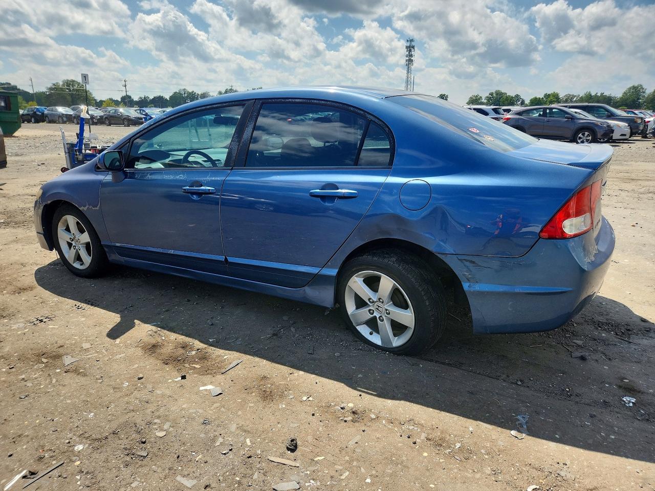 2010 Honda Civic Lx-s Blue vin: 2HGFA1F63AH305693