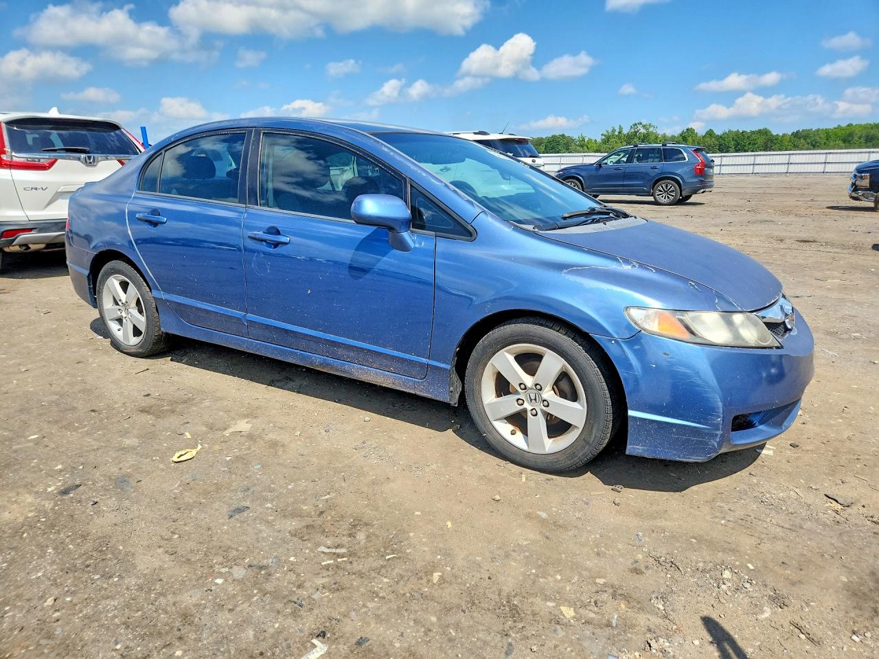 2010 Honda Civic Lx-s Blue vin: 2HGFA1F63AH305693