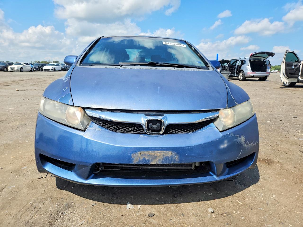 2010 Honda Civic Lx-s Blue vin: 2HGFA1F63AH305693