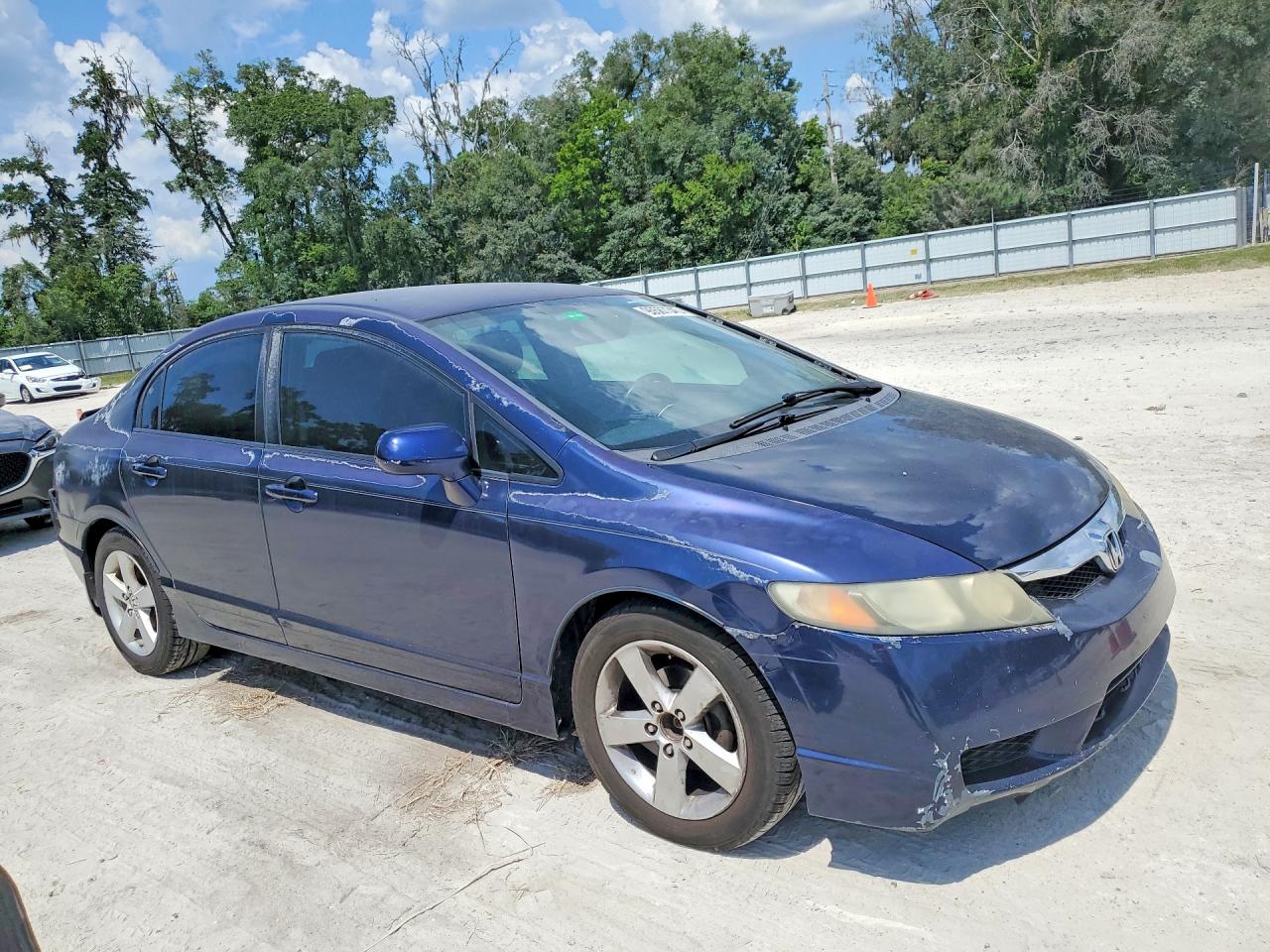 2010 Honda Civic Lx-s Blue vin: 2HGFA1F63AH523987