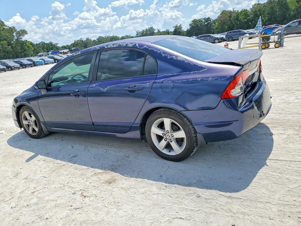 2010 Honda Civic Lx-s Blue vin: 2HGFA1F63AH523987